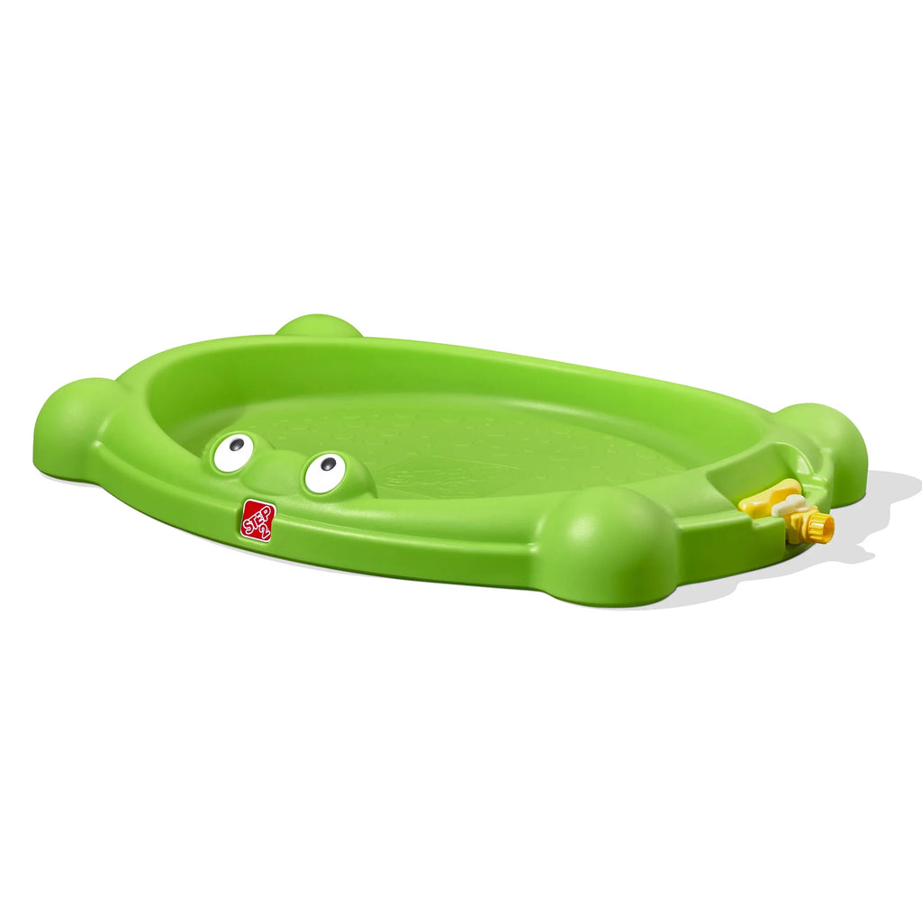 Step2 Waterbug Splash Pad Green Plastic Outdoor Water Playset for Toddlers