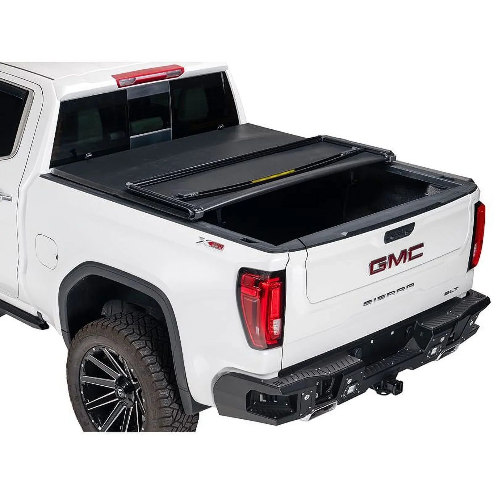 Gator by RealTruck SFX Tri-Fold Tonneau Cover Compatible with 2022-2024 Toyota Tundra 6'7" Bed w/ Deck Rail System