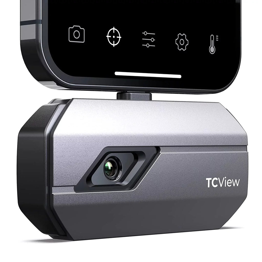 TOPDON TC002 Thermal Camera for iOS (iPhone & iPad) 256 x 192 IR High Resolution Thermal Imaging Camera, 40mk Thermal Sensitivity -4F~1022F Temperature Range