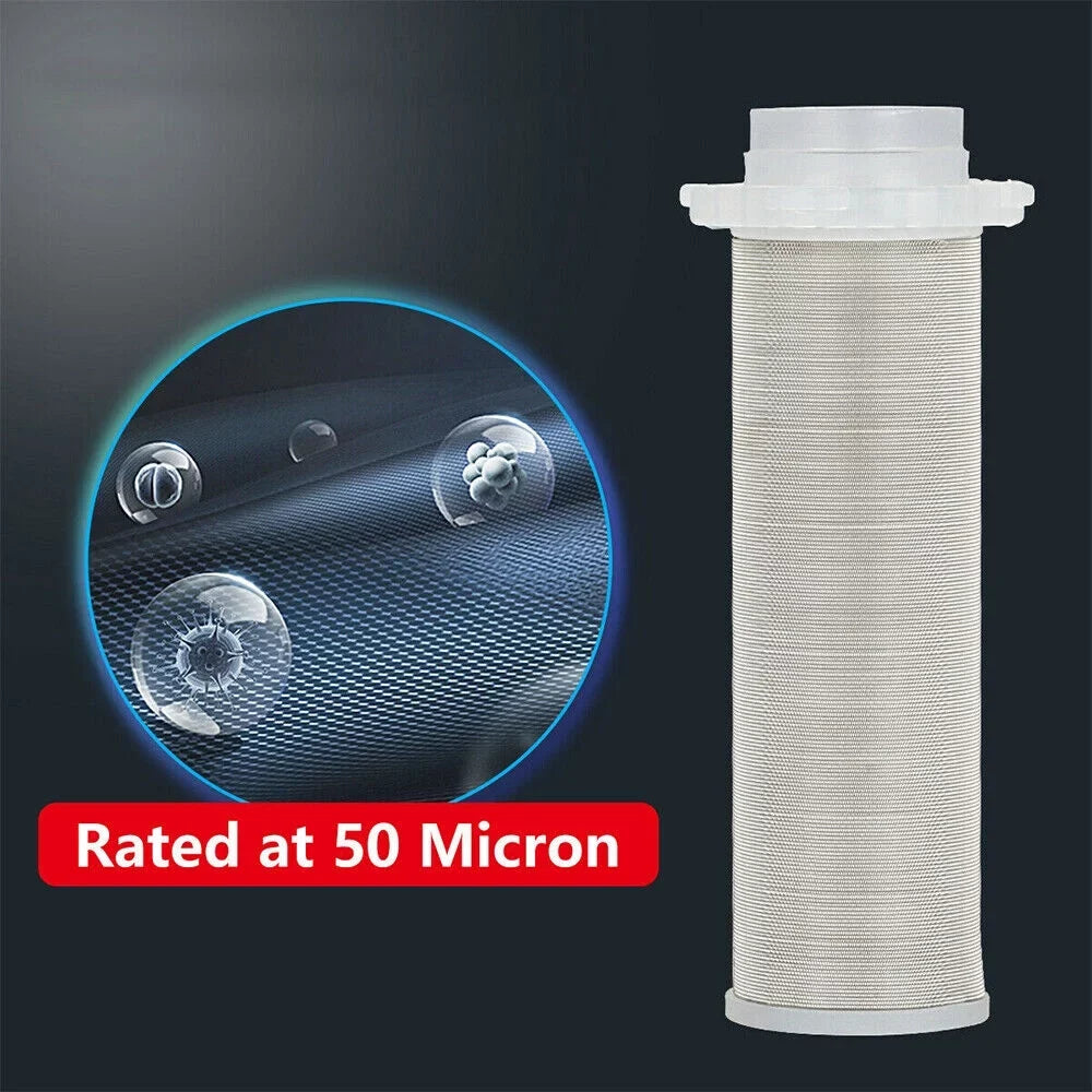 Jahy2Tech Primary Water Pre-Filter Rust Prevention Washable Fits All Pipes Easy Maintenance