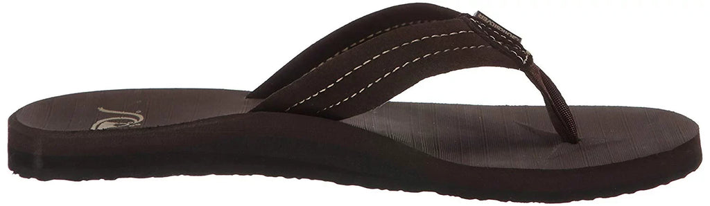 Quiksilver Men's Carver Suede 3-Point Flip-Flop