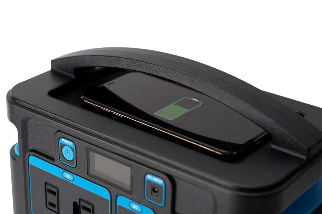 Pulsar 500 Watt Lithium-Ion Portable Power Station with LCD Display and Wireless Charging Pad (518Wh Capacity)
