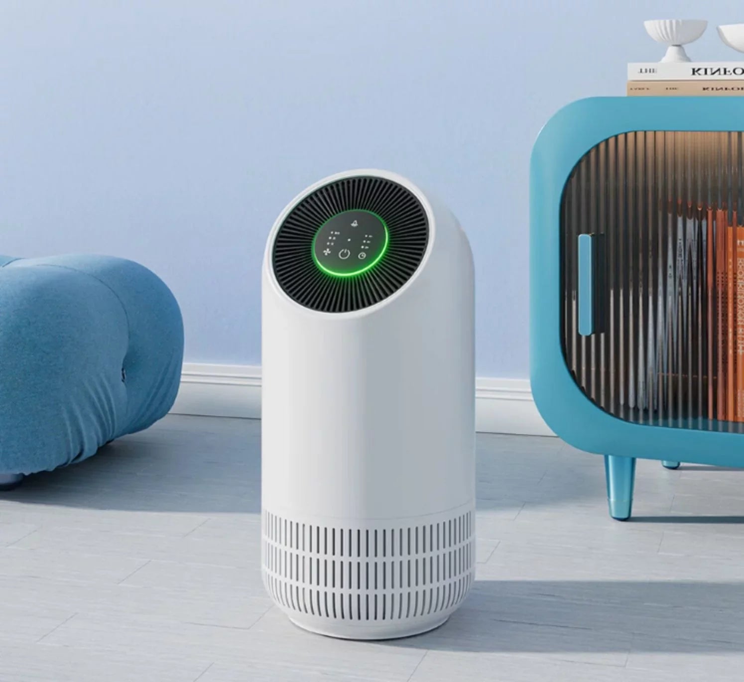 Honati Air Purifiers for Allergy and Asthma Pets Smoker (199 Sq.ft) Portable 26dB Quiet H13 MERV17 AP2201I Fillo