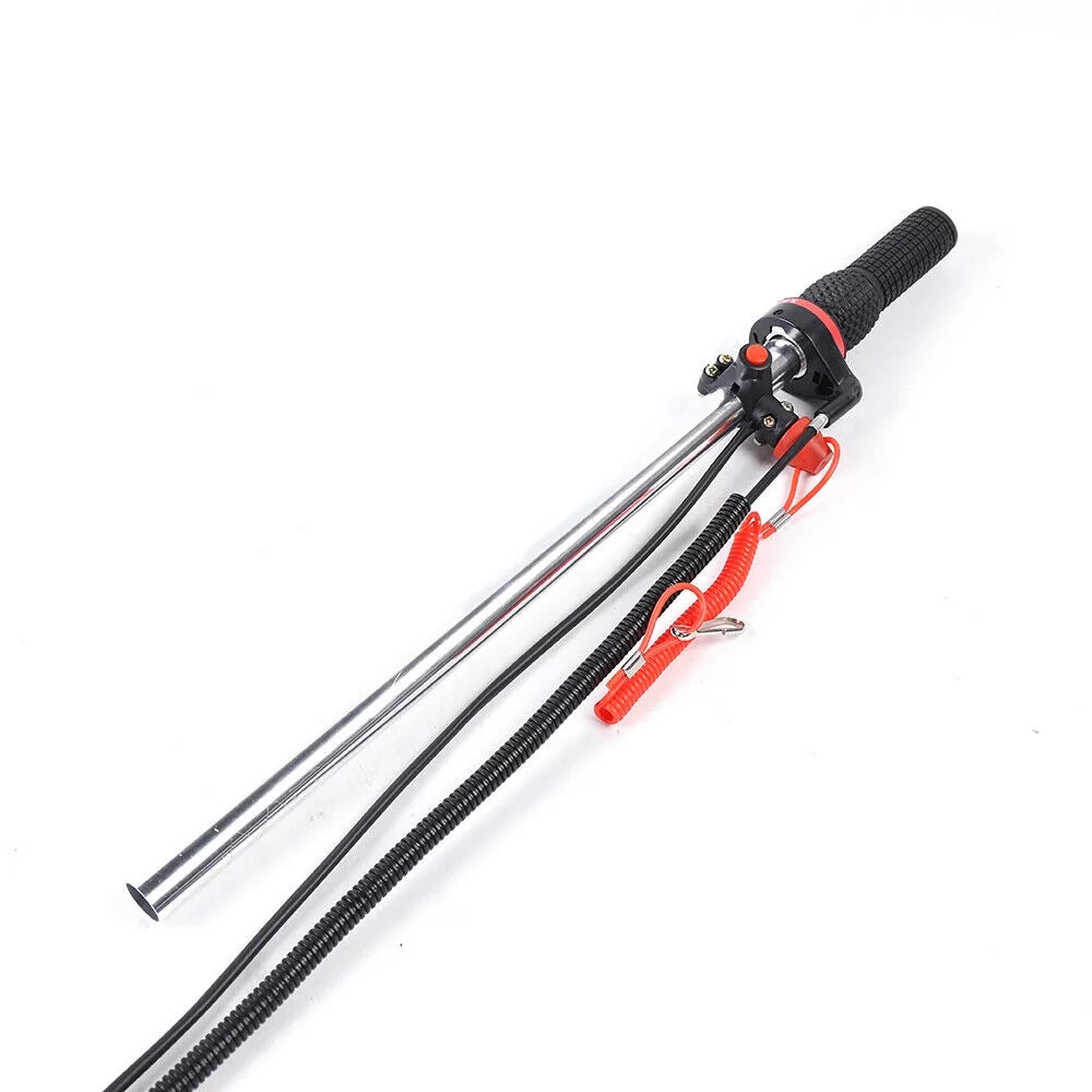 2.3 2Stroke Outboard Motor Kayak Boat Engine Long Shaft W/Air Cooling System