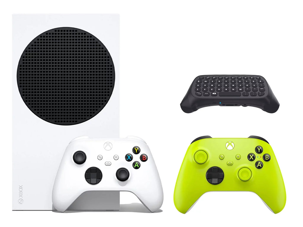 Xbox Series S 512GB All-Digital Console with Extra Electric Volt Controller and Wireless Controller Keypad