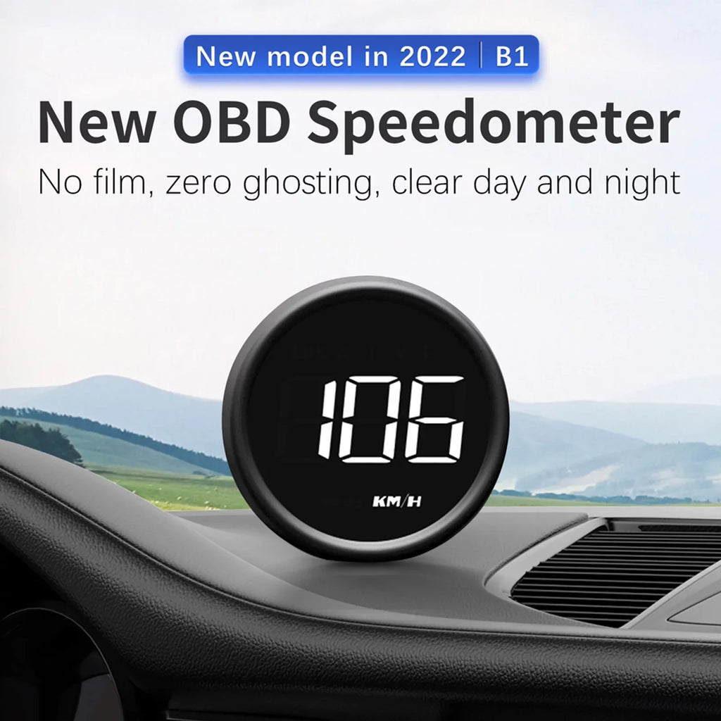 Moobody OBDII Speedometer Head-Up Display HUD for Car Diagnostic Detector Safe Driving