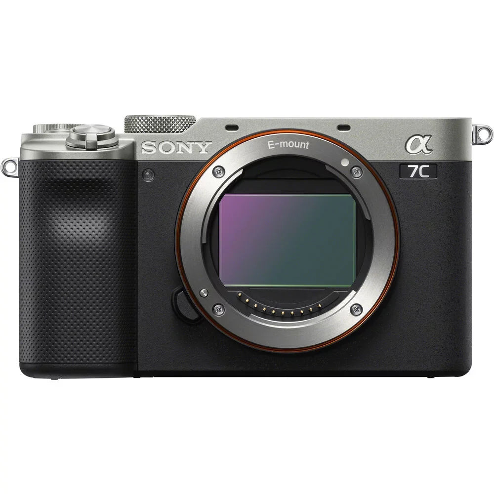 a7C Camera (Silver)  +28-70mm f/3.5-5.6 OSS Lens +3 PC Filter +64GB