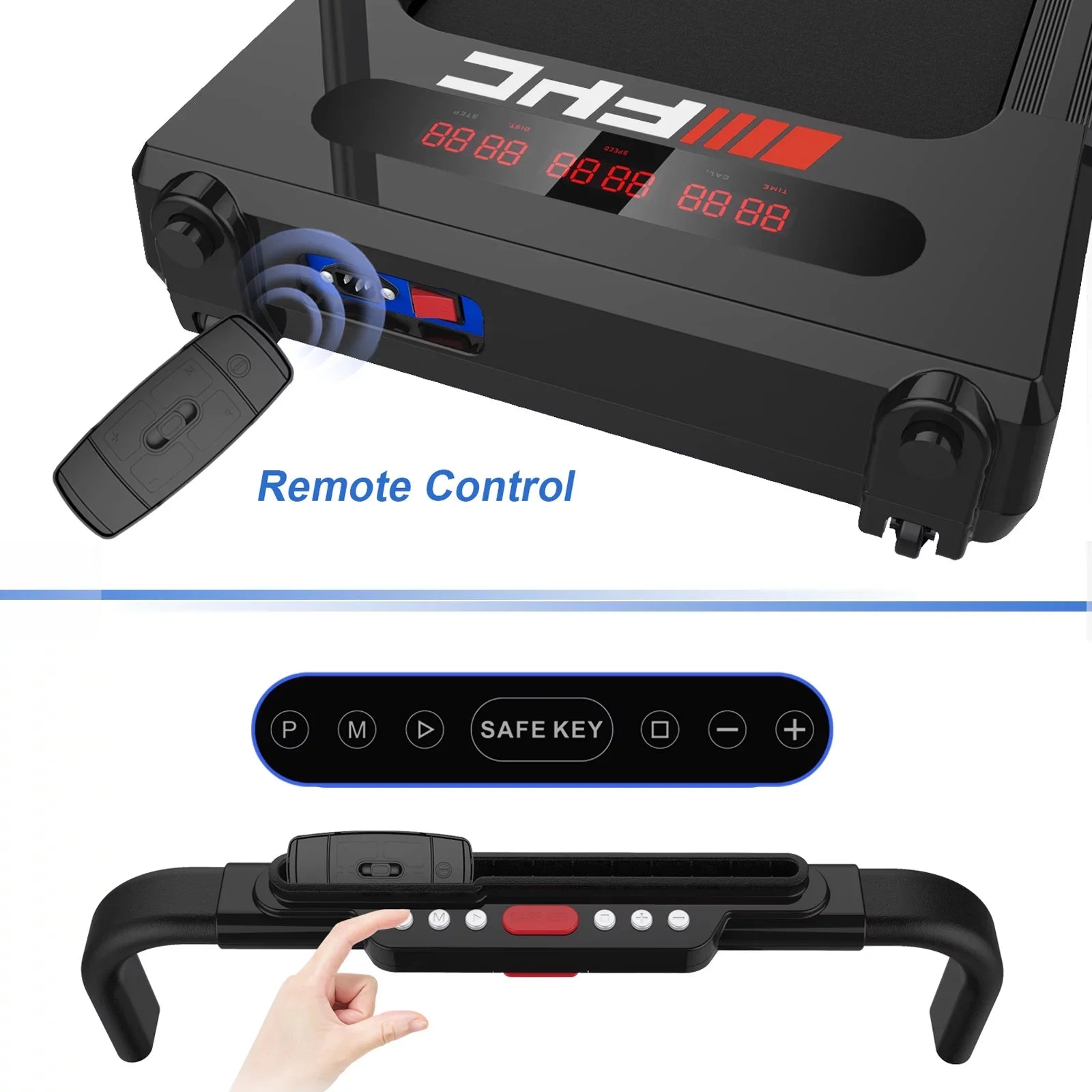 2 in 1 Under Desk Treadmill for Home; InstalLatitudeion-Free Foldable Treadmill Compact Electric Running Machine; Remote Control & LED Display Walking Running Jogging
