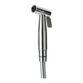 Brondell CleanSpa Luxury Stainless Steel Hand-held Bidet in Silver, All InstalLatitudeion Parts Included
