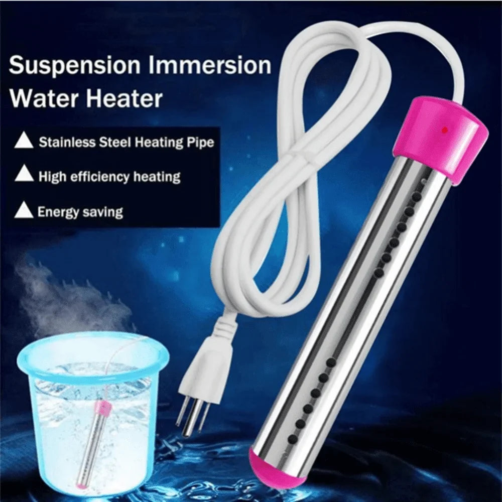 Electric Immersion Water Heater Boiler 1500W Swimming Pool Heater Fast Heating for Wimming Pool Tub Bathtub