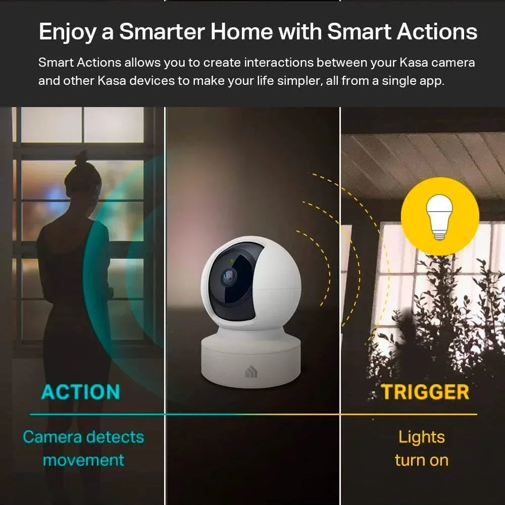 Night Vision HD Security Camera - 1080P HD, Wireless WiFi - Nozaya