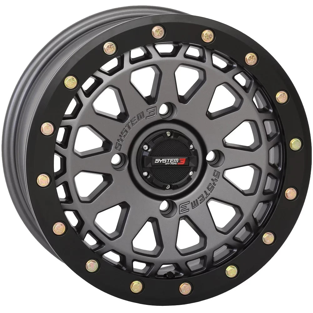 System 3 SB-6 15" Wheels Gm (5+2) 32" Trail Saw 2.0 Tires Can-Am Commander Maverick Renegade Outlander Defender
