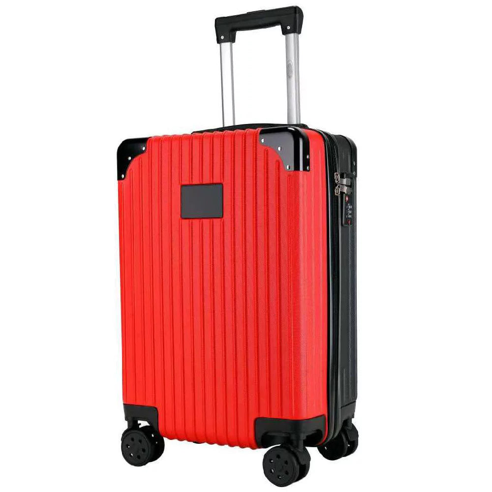 MOJO Red Texas Rangers Premium 21'' Carry-On Hardcase Luggage