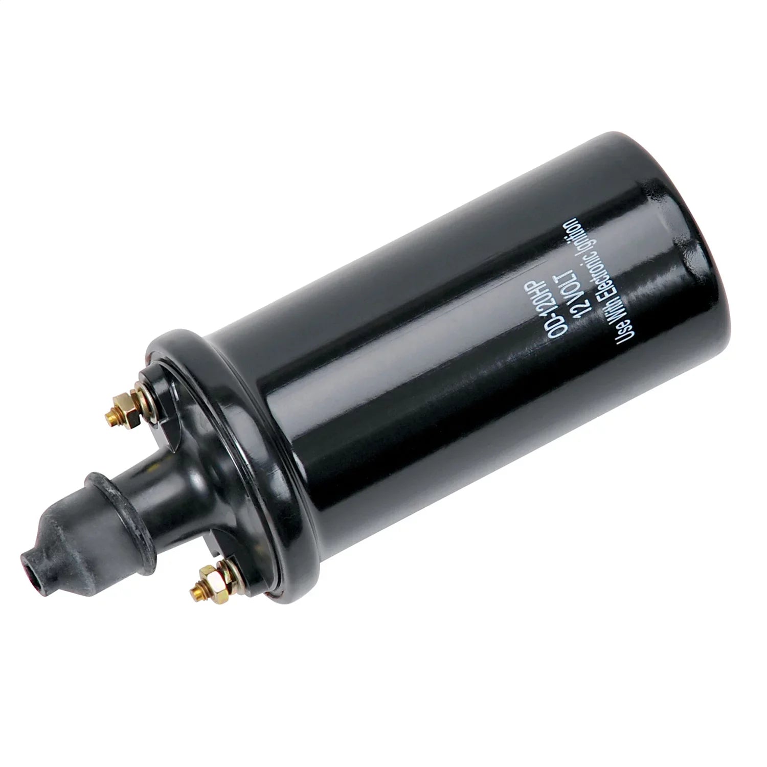 Edelbrock Ignition Coil Assembly #22746 0.70 Ohms Primary Resistance, Oil-Filled Type