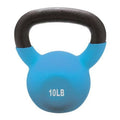 Champion Barbell  25 lbs Vinyl Coated Kettlebell, Royal
