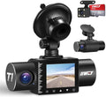 Dash Cam Front Rear and Inside 1080P Three Channels with IR Night Vision Car Camera SD Card Included Dashboard Camera Dashcam for Cars HDR Motion Detection and G-Sensor for Car, Taxi, Uber
