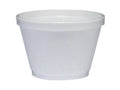 Dart Foam Containers, 6 oz, White, 50/Bag, 20 Bags/Carton -DCC6SJ12