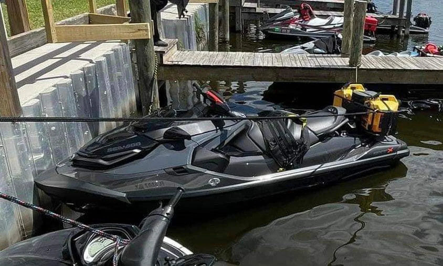 Deep Blue with LINQ system PLUS Reinforcement Base and Back Support for Seadoo RXT AND RXTX MODELS ONLY with LINQ system 2018 -2023