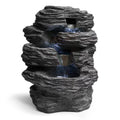 Serene Life SLTWF15LED - Water Fountain - Relaxing Tabletop Water Feature Decoration