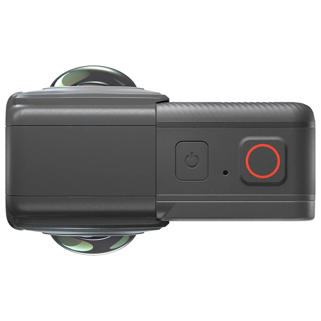 Insta360 ONE RS Twin Edition Action Camera + 70cm Selfie Stick + 128GB SD Card + Spike Mount + Cloth