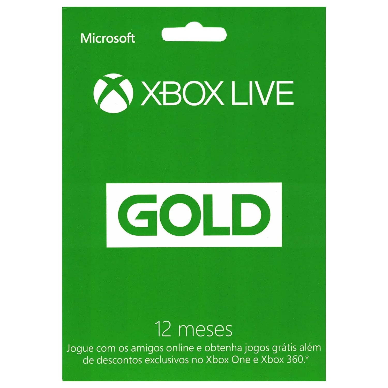 Xbox LIVE 12 Month Gold Membership Card