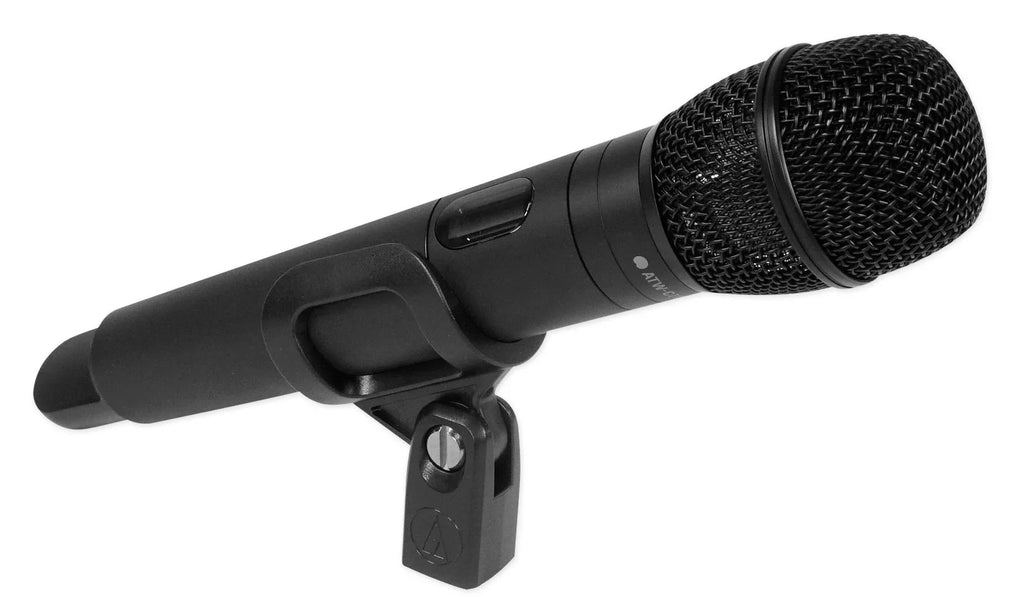 Audio Technica ATW-3212/C710DE2 Wireless Handheld Mic+Tower Home Theater Speaker