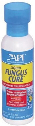 API Liquid Fungus Cure Freshwater Fish Medication for Aquariums [Aquarium Bacteria and Fungus Care, Aquarium Supplies] 24 oz (6 x 4 oz)