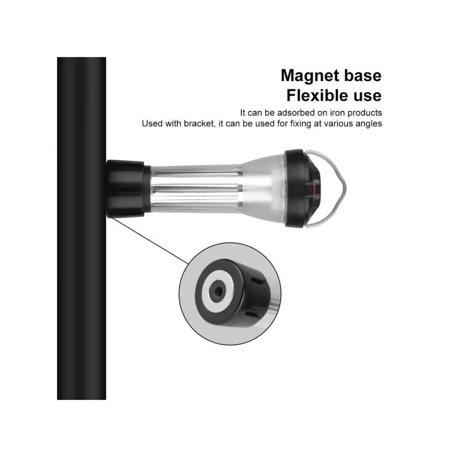 3000Mah Camping Lantern With Magnetic Base Similar To Blackdog Goal Zero Lantern 5 Lighting Modes Led Flashlights Emergency Lamp