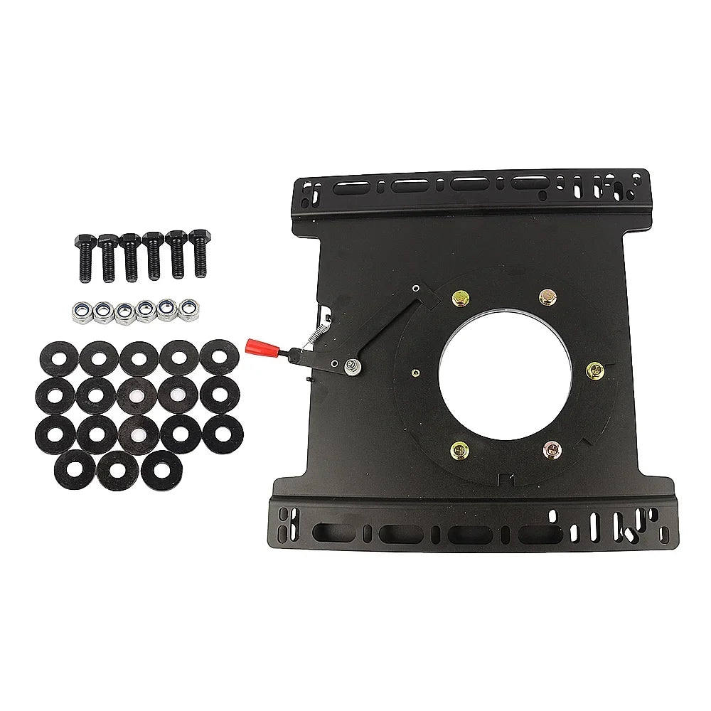 Mustrod Right Passenger Side Seat Swivel Base Replacement for 14-21 Ford Transit 150 250 350 FTP004
