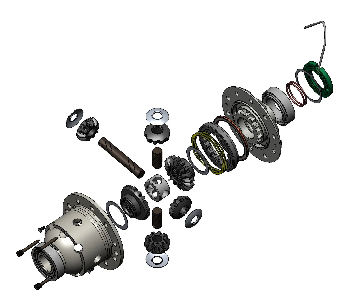 DIFFERENTIAL Fits select: 2005-2022 TOYOTA TACOMA, 2003-2022 TOYOTA 4RUNNER