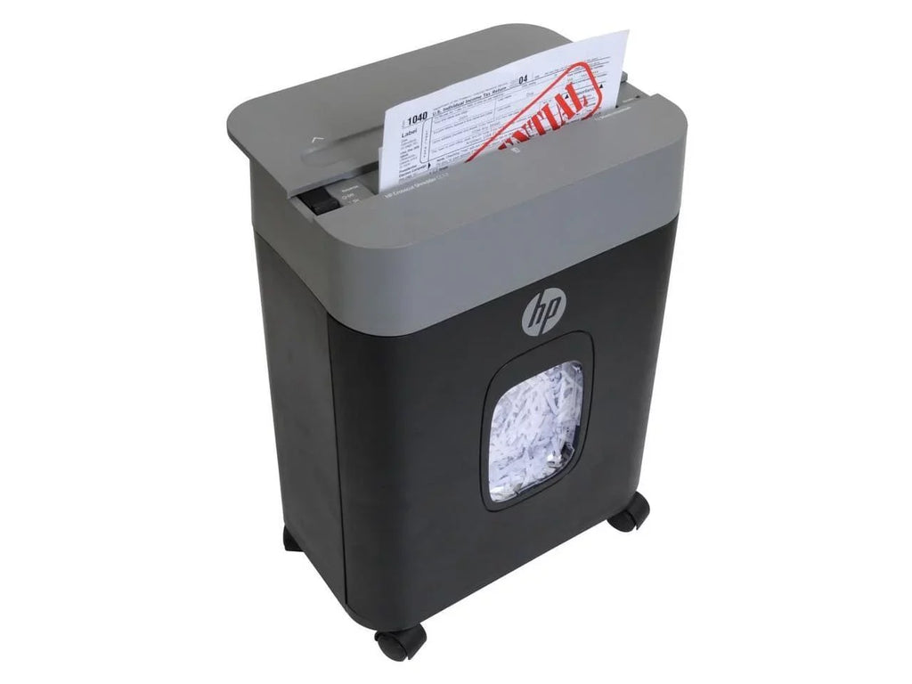 Royal CC12 Paper Shredder - Cross Cut - 12 Per Pass - for shredding Paper, Staples, Credit Card, Envelope - 8.75" Throat - 2 Minute Run Time - 30 Minute Cool Down Time - 3.40 gal Wastebin Capacit