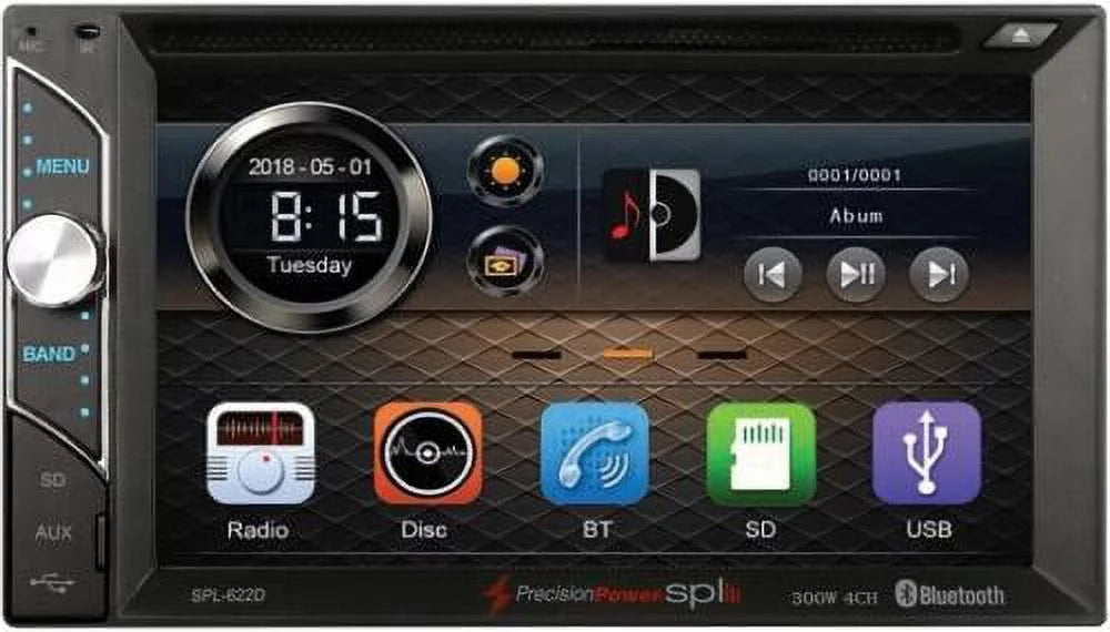 2010-12 FORD FUSION TOUCHSCREEN AM/FM CD/DVD BLUETOOTH USB CAR RADIO STEREO PKG