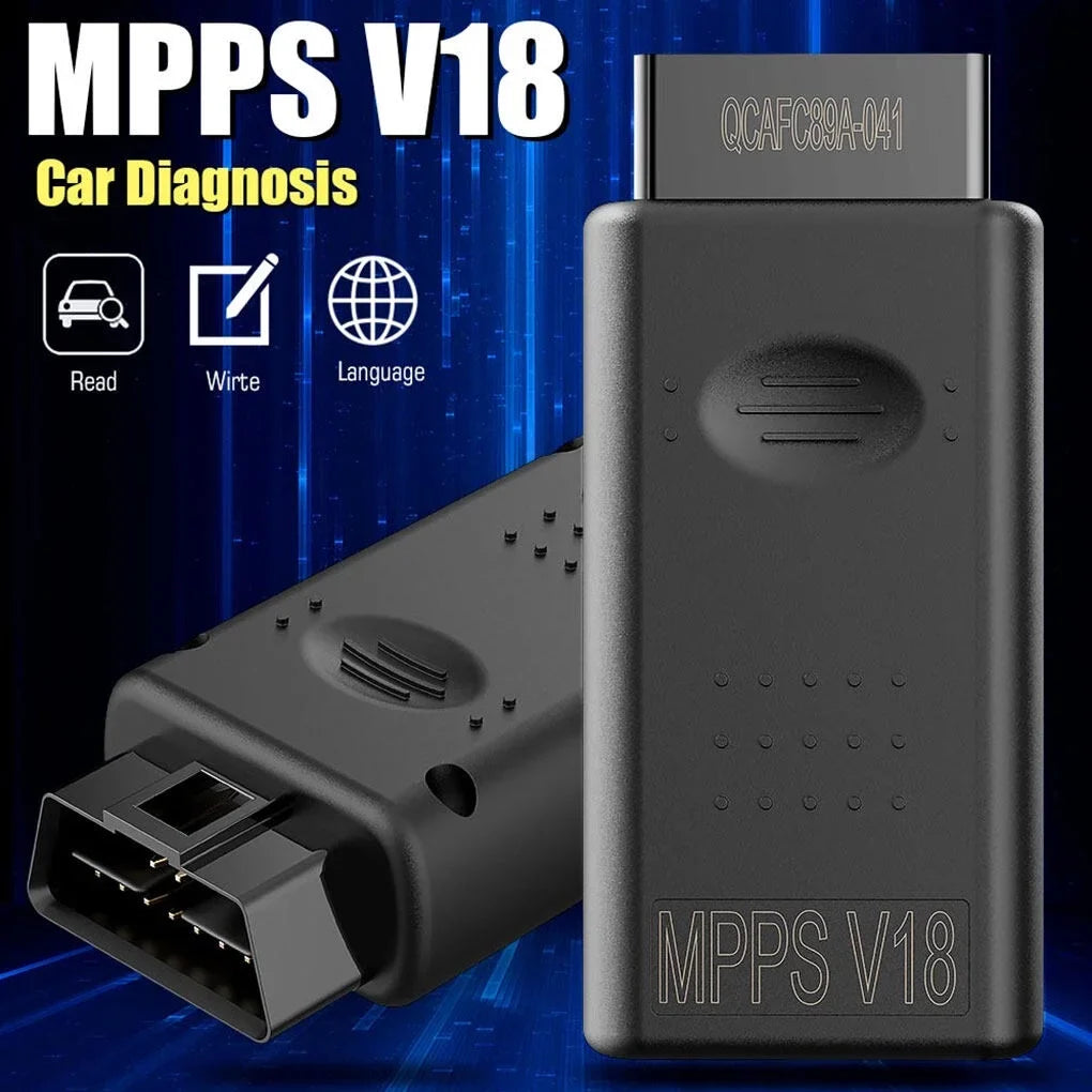 lopituwe MPPS V18 ECU Flashing Chip Tuning Remapping Tool EEprom MPPS ECU remapping Read/Write Auto Detect Car Diagnostic Tool