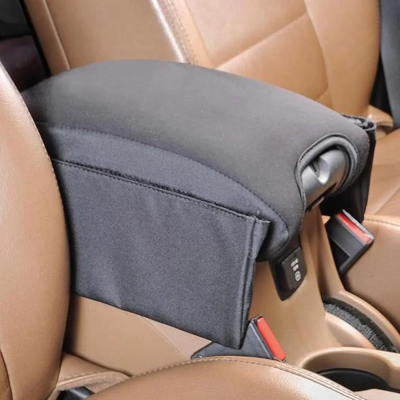 VDP Arm Rest Pad with Storage Pockets 07-C JK Wrangler, 35005 Fits select: 2015-2017 JEEP WRANGLER UNLIMITED, 2012-2014 JEEP WRANGLER