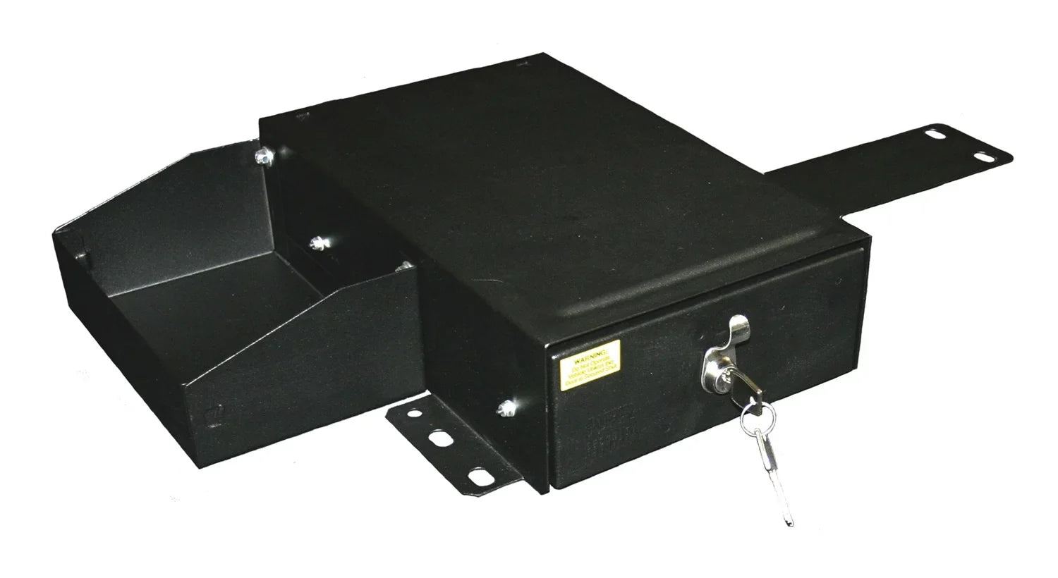 Tuffy Security Products 256-01 Under Seat Drawer - Passenger Side; Black; 1966-1977 Ford Bronco