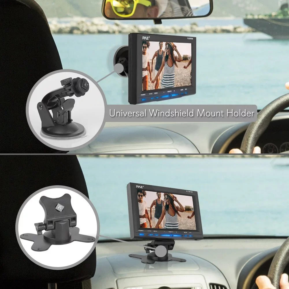 Scosche D4Tfcamk Back Up Camera System With 4.3 TFT Color LCD Dash Monitor And License PLatitudee Frame Camera For Most Cars, Trucks And Suv'S With An OBD-II Interface