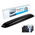 CLIM ART Incredibly Durable Sunroof Moonroof Wind Deflector 35.6" - Universal Sunroof, Moonroof Visor Shade Guard/Rain Guard - Tape-On Adhesive Top Wind Guard Low Profile Roof Visor - SR01001