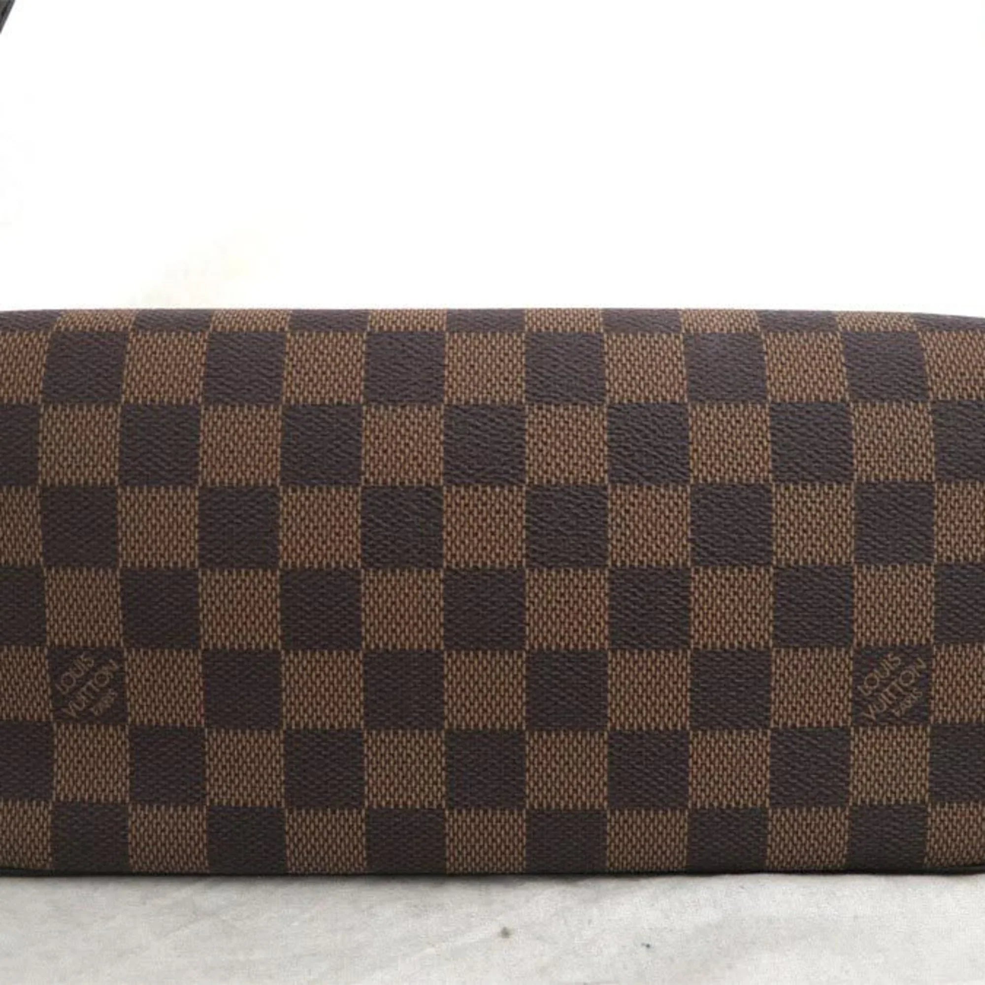 Pre-Owned Louis Vuitton Bag Damier Recoleta Blau x Gold Hardware Canvas Shoulder One Handle Women's N51299 (Good)