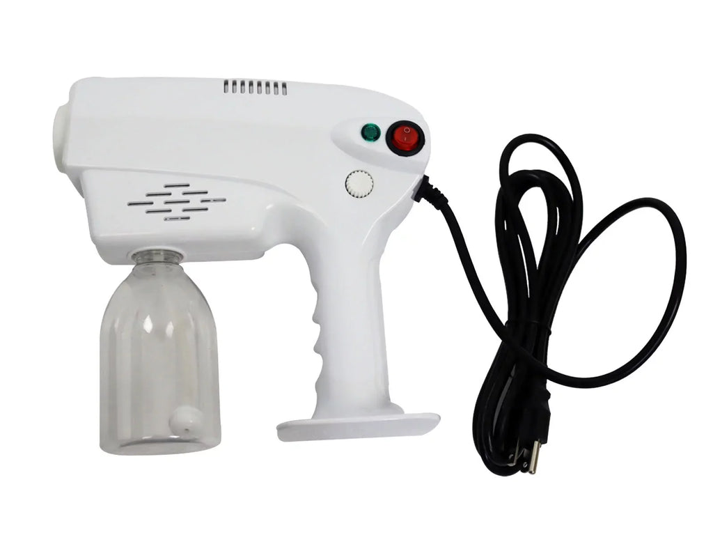 Smart Nano Disinfectant Sprayer Steam Atomizing Fogger Disinfection Sprayer Gun Blue Light 1200W
