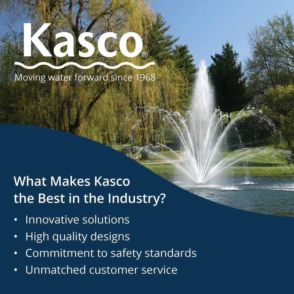 Kasco J Series 2 , 3 , 5  & 7-1/2  Palm Premium Fountain Nozzles Only (Fountain not Included)