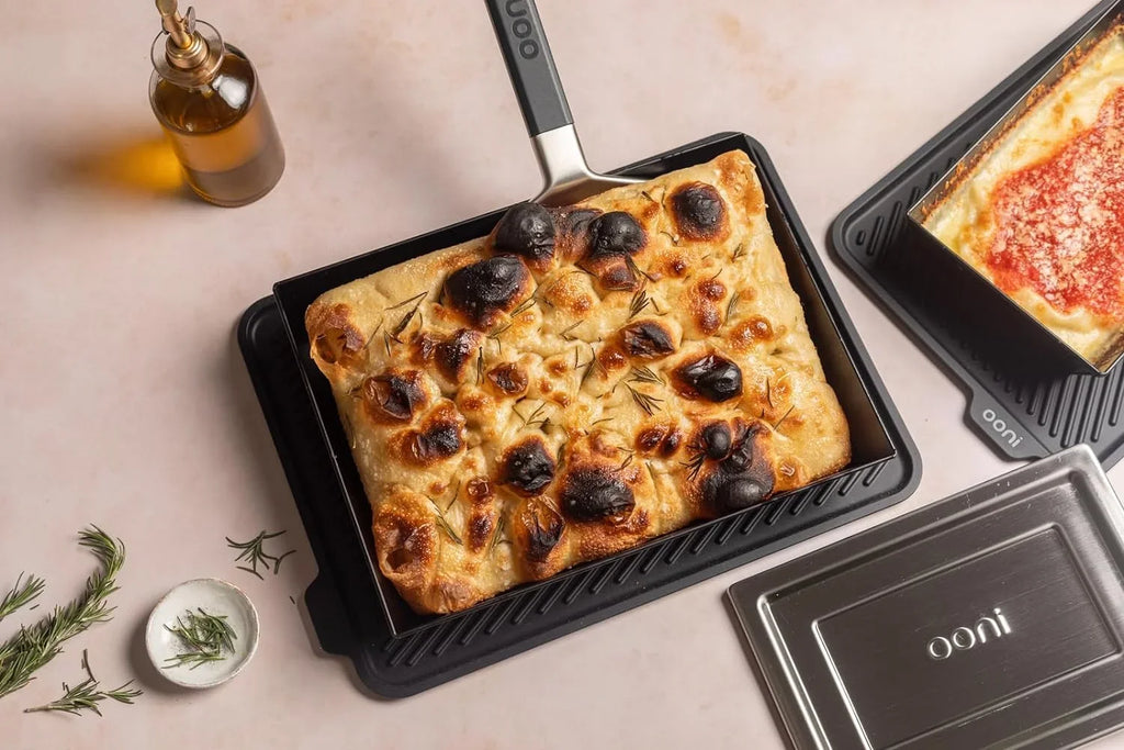 Pan Pizza Spatula - Pizza Oven Accessories, Detroit Style Pizza Pan Cutter, Rectangular Spatula Kitchen Utensil, Stainless Steel Spatula, Grill Tools