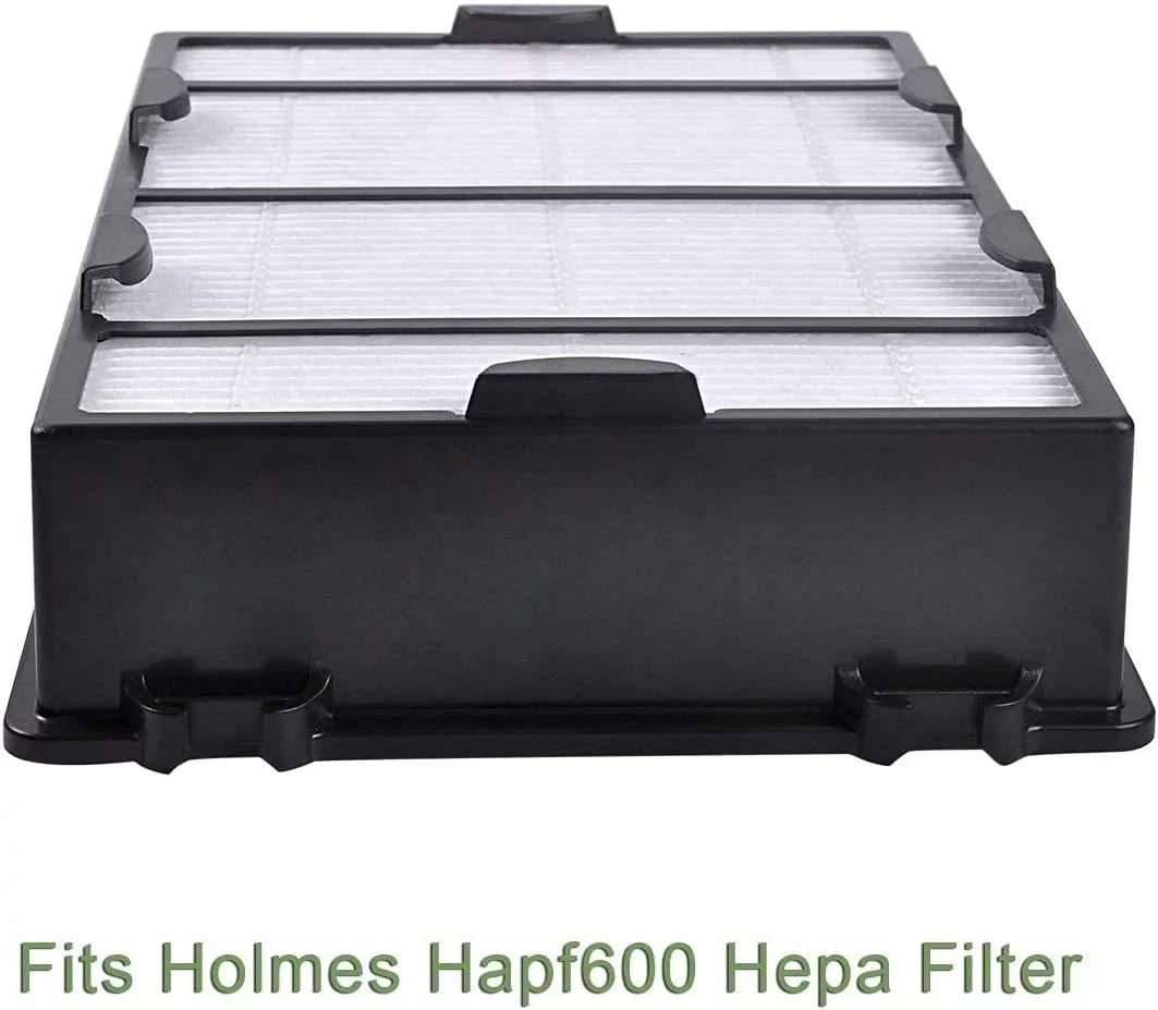 Nispira Holmes HAPF600 Compatible True HEPA Air Allergy Filter Replacement, 8 Filters