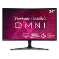 ViewSonic OMNI VX2418C 24 Inch 1080p 1ms 165Hz Curved Gaming Monitor with AMD FreeSync Premium, Eye Care, HDMI and DisplayPort