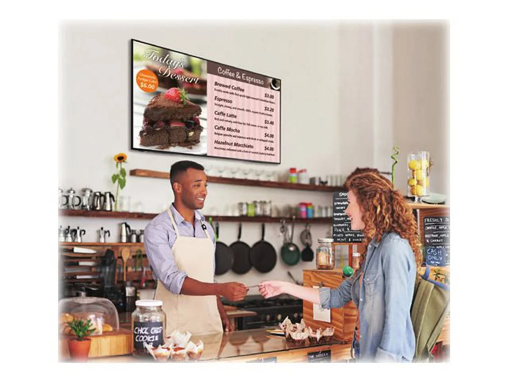 Sharp PN-HB751 - 75" Diagonal Class (74.6" viewable) LED-backlit LCD display - digital signage - 4K UHD (2160p) 3840 x 2160 - direct-lit LED