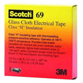 Scotch Glass Cloth Electrical Tapes 69, 3/4 In X 66 Ft, White | 1 Carton of 10 Roll