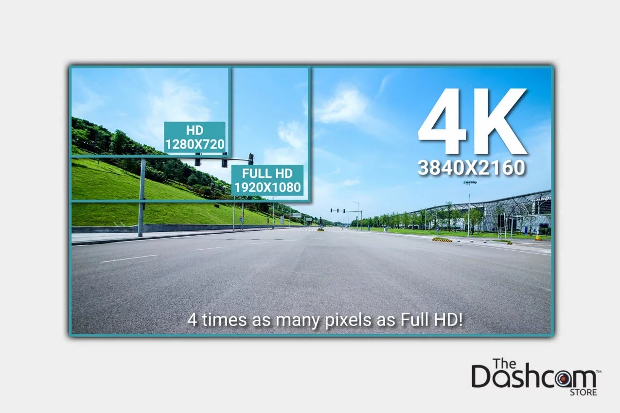 BlackVue DR900S-1CH Single Lens 4K GPS WiFi Cloud-Capable Dashcam w/ 128 GB Memory Card