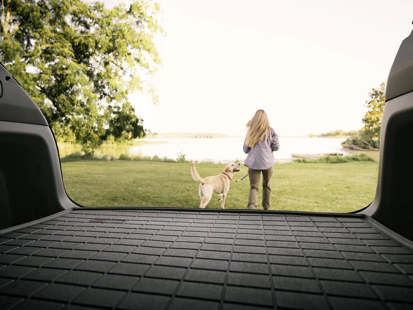 WeatherTech Cargo Trunk Liner compatible with 2013-2014 Toyota RAV4 - Behind 2nd Row Seating, Cocoa