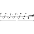 RAParts WN-AH234554 Auger, Unloading, Horizontal Fits John Deere 9870STS 9770STS 9670STS S660 S670 S680 S690 S760 S770 S780 S790