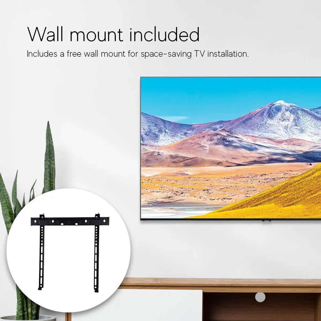 Restored VIZIO 43" Class HDR 4K UHD Smart LED TV + Free Wall Mount, Compatible with Netflix, Disney+, Works with Siri, Alexa, and Google Assistant - V435-J01 (Refurbished)