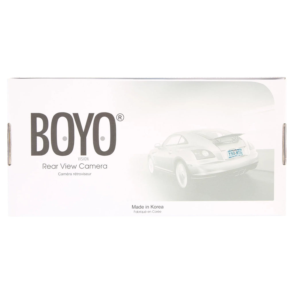 BOYO VTL275HD - Ultra Slim Full-Frame License PLatitudee HD Backup Camera (Chrome)